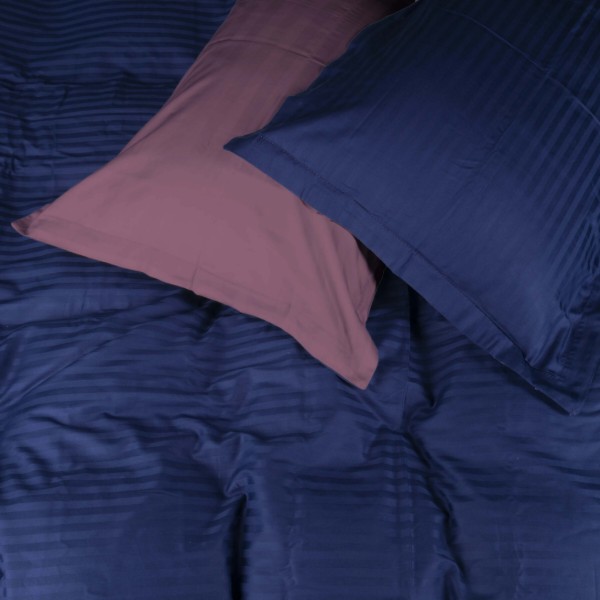 Фото - Комплект постельного белья MirSon Satin Stripe 30-0020 +30-0008 Lovelin 143х210 см (2200005265918)