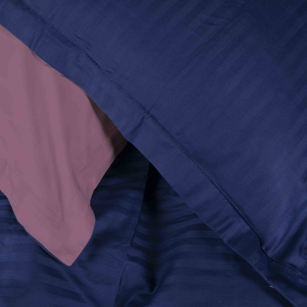 Фото - Комплект постельного белья MirSon Satin Stripe 30-0020 +30-0008 Lovelin 200х220 см (2200005265901)