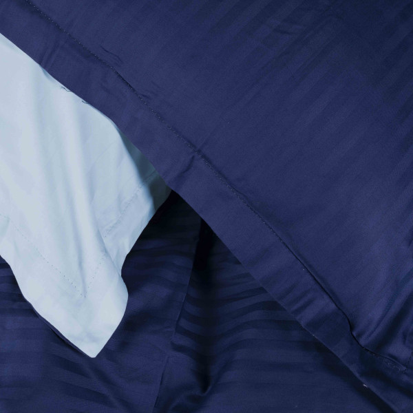 Фото - Комплект постельного белья MirSon Satin Stripe 30-0021 +30-0015 Edaliz 200х220 см (2200005266700)