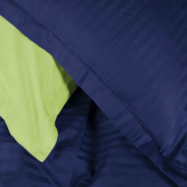 Фото - Комплект постельного белья MirSon Satin Stripe 30-0021 +30-0016 Ballat 200х220 см (2200005266908)