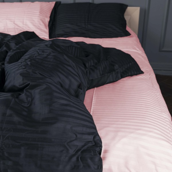 Фото - Комплект постельного белья MirSon Satin Stripe 30-0021 +30-0007 Esandiora 175х210 см (2200005267691)
