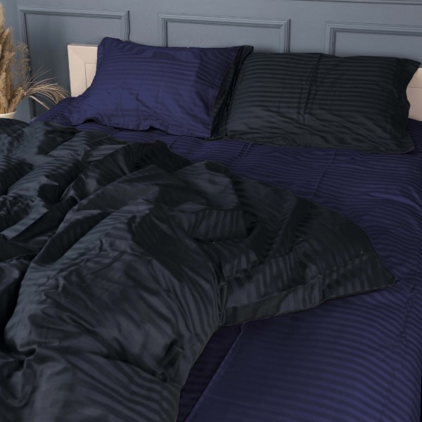 Фото - Комплект постельного белья MirSon Satin Stripe 30-0021 +30-0020 Likana 143х210 см (2200005268315) Фото - Комплект постельного белья MirSon Satin Stripe 30-0021 +30-0020 Likana 143х210 см (2200005268315)