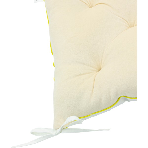 Фото - Подушка для стільця MirSon 28-0004 Cream Velvet (2200006185888)