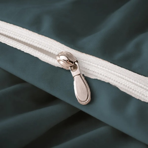 Фото - Комплект постельного белья детский MirSon Poplin Line 091 Emerald 110 x 140 см (2200006277408)
