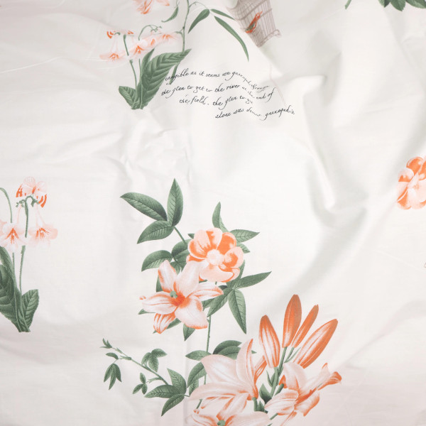 Фото - Комплект постільної білизни MirSon Сатин 22-1337 Hannah 143х210 см (2200006379683)