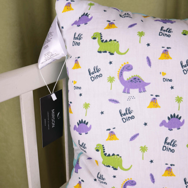 Фото - Подушка стандартная MirSon №3819 Kids Time 18-0001 Hello Dino (2200007028726)