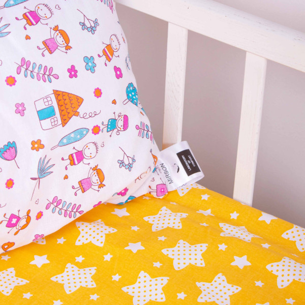 Фото - Подушка дитяча стандартна MirSon №3820 Kids Time 18-0002 Sweet Home (2200007028788)