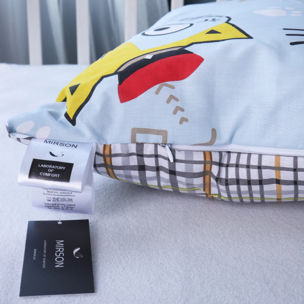 Фото - Подушка стандартна MirSon №3825 Kids Time 18-0007 Cool Cat (2200007029037)