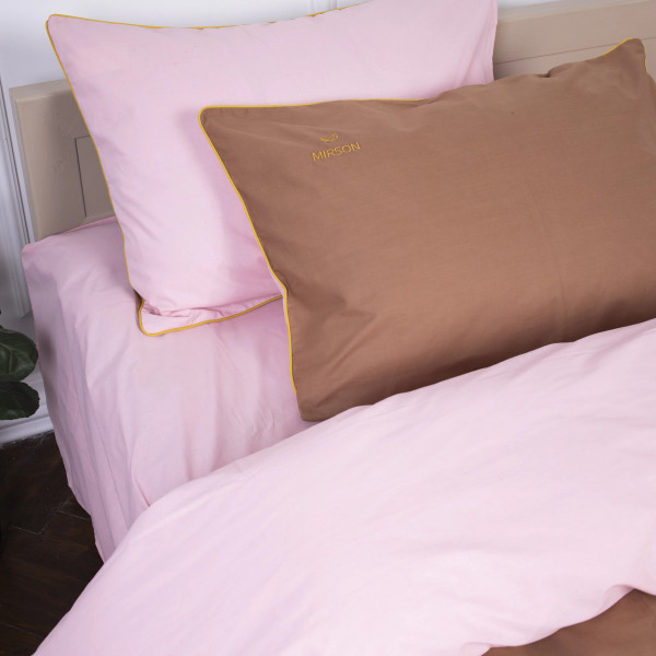 Фото - Комплект постільної білизни MirSon Ranforce Elite Corner "Riccarda" (14-1312 + 15-1511) 200х220 см (2200008400583)