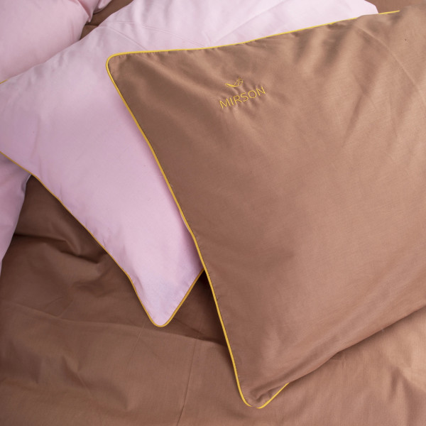 Фото - Комплект постільної білизни MirSon Ranforce Elite Corner "Riccarda" (14-1312 + 15-1511) 200х220 см (2200008400583)