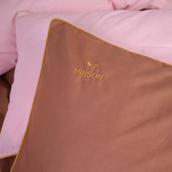 Фото - Комплект постельного белья MirSon Ranforce Elite Corner "Riccarda" (14-1312 + 15-1511) 220х240 см (2200008400613)