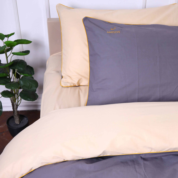 Фото - Комплект постільної білизни MirSon Ranforce Elite Corner "Marco" (12-0712 + 16-5803) 220х240 см (2200008400682)