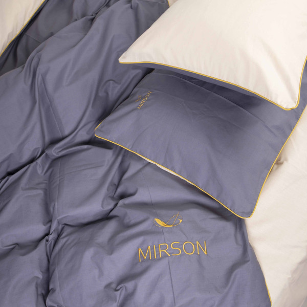 Фото - Комплект постільної білизни MirSon Ranforce Elite Corner "Marco" (12-0712 + 16-5803) 220х240 см (2200008400682)