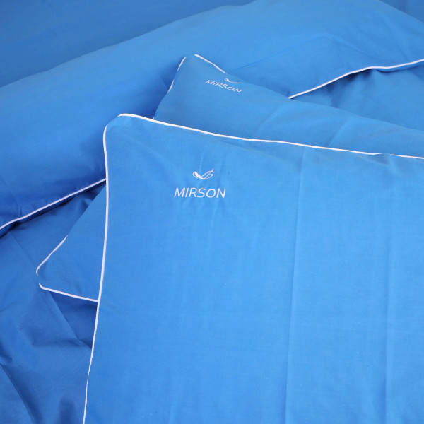 Фото - Комплект постільної білизни MirSon Ranforce Elite Corner 19-4150 "Ofelia" 143х210 см (2200008400989)