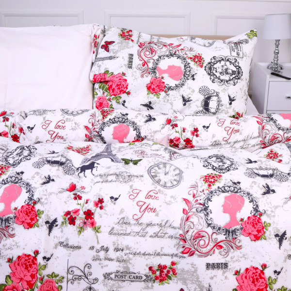 Фото - Комплект постельного белья MirSon 143х210 см Ranforce Elite 17-0188 -1 Grettir 100% Хлопок (2200008615437)