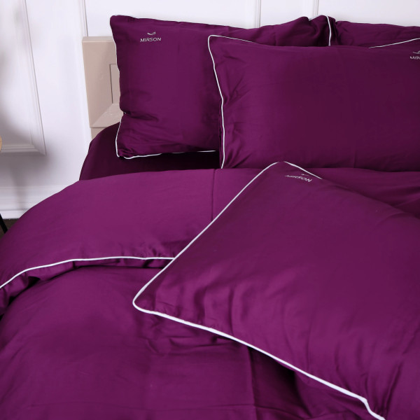 Фото - Комплект постельного белья MirSon 3220 Oriana Corner Сатин (2200008711658)