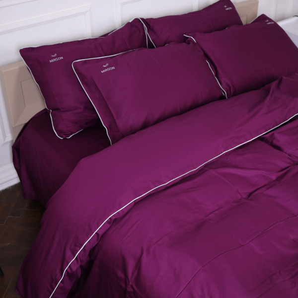 Фото - Комплект постельного белья MirSon 3220 Oriana Corner Сатин (2200008711658)