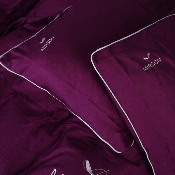 Фото - Комплект постельного белья MirSon 3220 Oriana Corner Сатин (2200008711658)