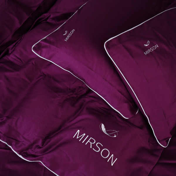 Фото - Комплект постельного белья MirSon 3220 Oriana Corner Сатин (2200008711658)