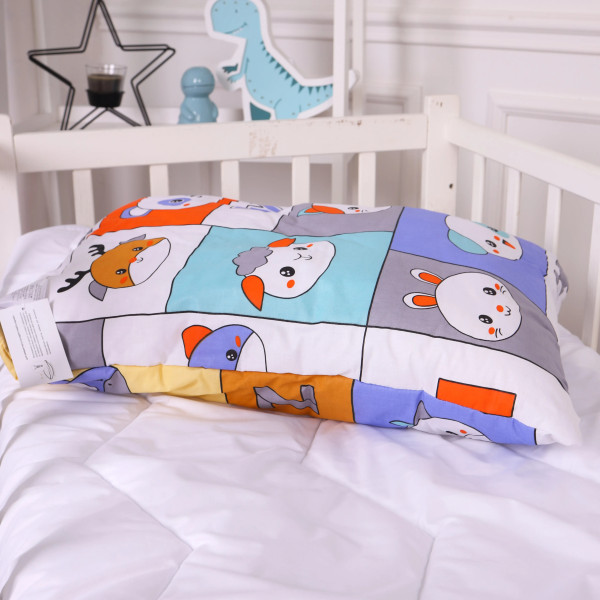 Фото - Подушка стандартна MirSon Kids Time 20-0039 Zoo alphabet 50х70 см (2200009665813)