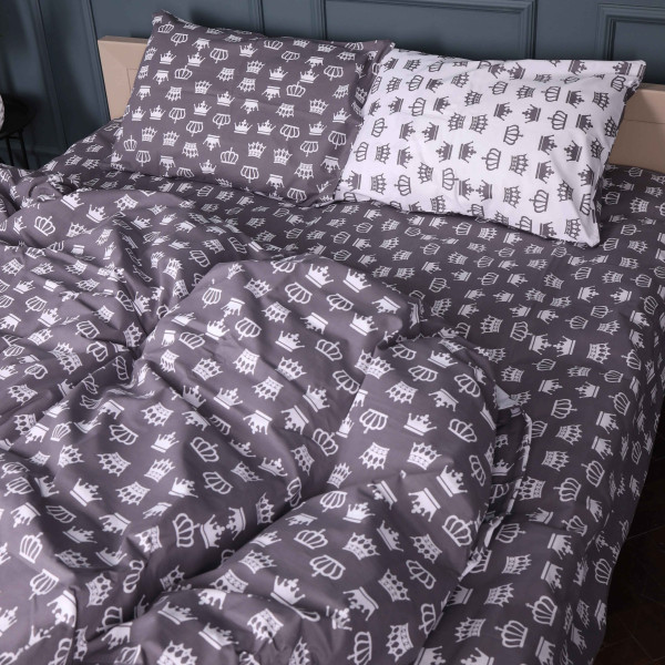 Фото - Комплект постельного белья детский MirSon 110x140 см Kids Time 17-0675 Queen of Now Бязь (2200010187786)