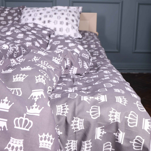 Фото - Комплект постельного белья детский MirSon 110x140 см Kids Time 17-0675 Queen of Now Бязь (2200010187786)