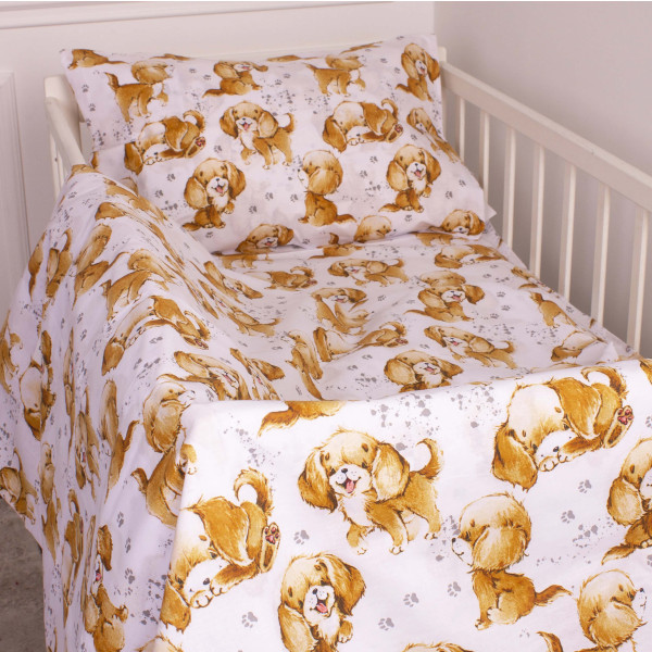 Фото - Комплект постельного белья MirSon 2 x 143 x 210 см 20-0020 Red dogs Бязь (2200010264241)