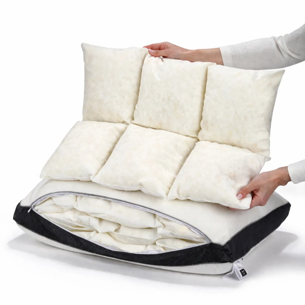 Фото - Подушка стандартна MirSon №902 Julia Premium Memory середня 50х70 (2200010276510)