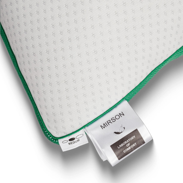 Фото - Подушка стандартна MirSon шовкова №901 "Dorotea Premium" середня 50х70 (2200010276701)