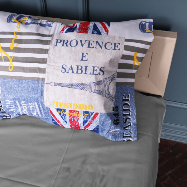 Фото - Комплект постельного белья MirSon 175х210 см 22-1382 English Style Сатин (2200010471717)