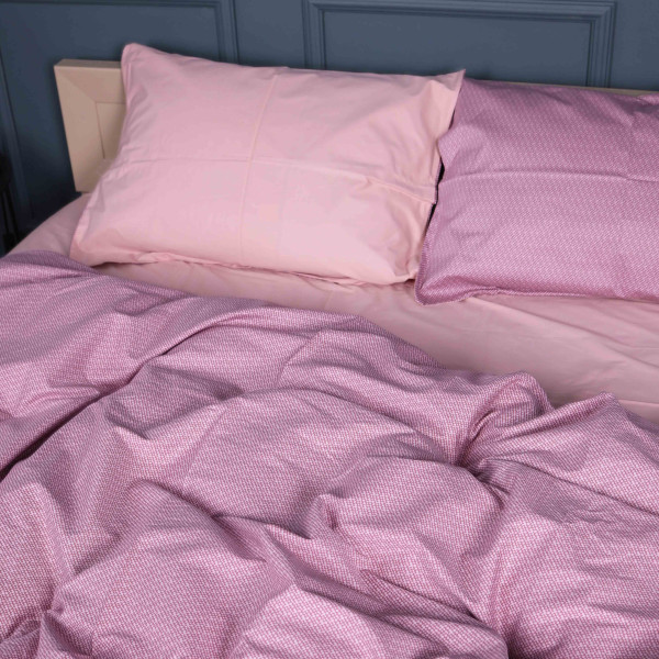 Фото - Комплект постільної білизни дитячий MirSon 110х140 см 22-1376 Purple Dots Сатин (2200010475753)