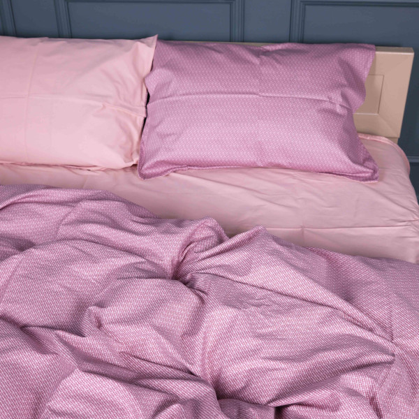 Фото - Комплект постільної білизни дитячий MirSon 110х140 см 22-1376 Purple Dots Сатин (2200010475753)