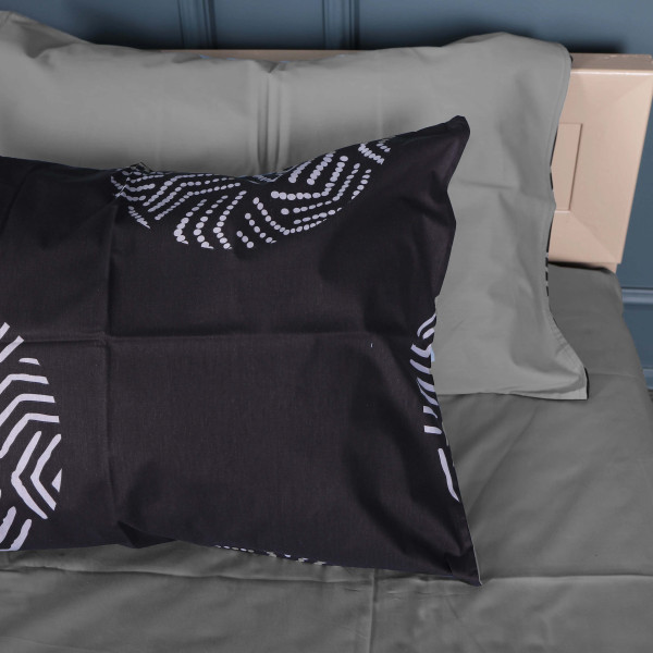 Фото - Комплект постільної білизни MirSon 175х210 см 22-1379 Geometric Circles Сатин (2200010476491)