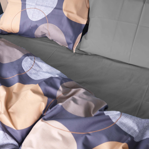 Фото - Комплект постільної білизни MirSon King Size 220х240 см 22-1393 Modern Geometry Сатин (2200010564631)