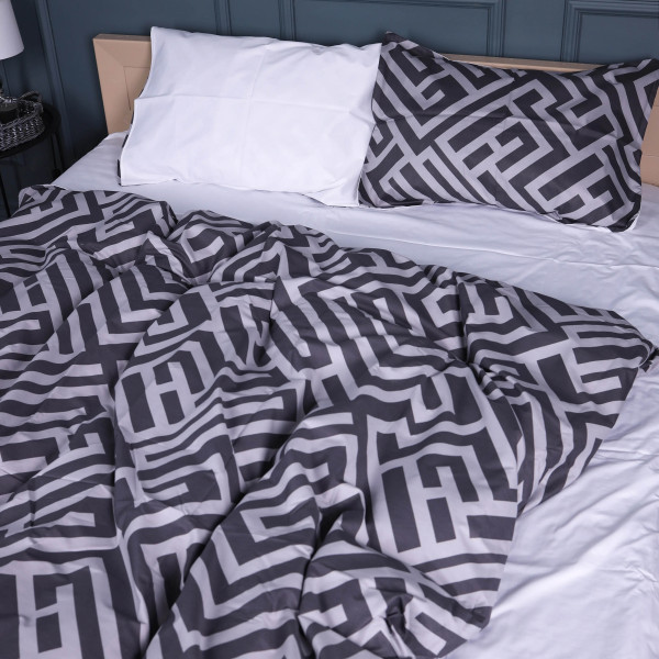 Фото - Комплект постільної білизни MirSon King Size 220х240 см 22-1395 Geometric Design Сатин (2200010565201)