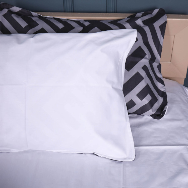 Фото - Комплект постільної білизни MirSon King Size 220х240 см 22-1395 Geometric Design Сатин (2200010565201)