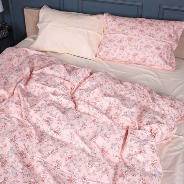 Фото - Комплект постельного белья MirSon King Size 220х240 см 22-1397 Floral Elegance Сатин (2200010565782)