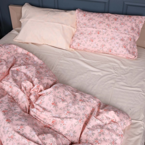 Фото - Комплект постельного белья MirSon King Size 220х240 см 22-1397 Floral Elegance Сатин (2200010565782)
