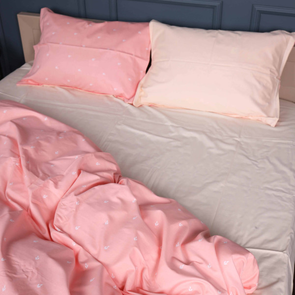 Фото - Комплект постельного белья MirSon King Size 220х240 см 22-1398 Garden Blooms Сатин (2200010566062)