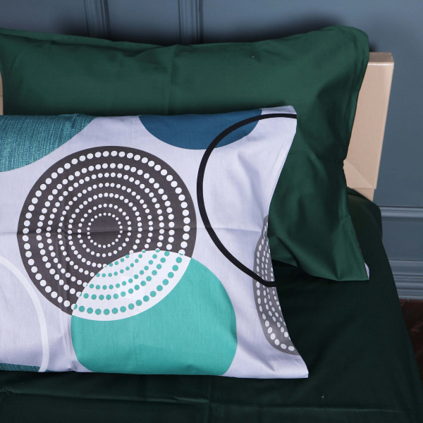 Фото - Комплект постільної білизни MirSon King Size 220х240 см 22-1405 Geometry Bliss Сатин (2200010594119)