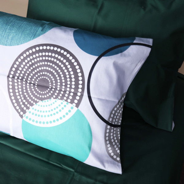 Фото - Комплект постільної білизни MirSon King Size 220х240 см 22-1405 Geometry Bliss Сатин (2200010594119)