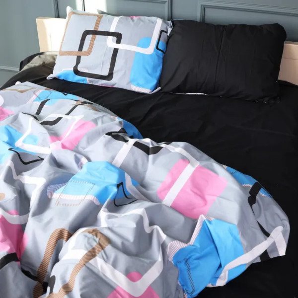 Фото - Комплект постельного белья MirSon King Size 220х240 см Ranforce Elite 17-0752 Noir Dreams (2200010932478)