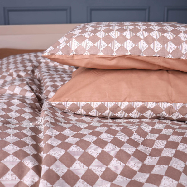 Фото - Комплект постельного белья MirSon King Size 220х240 см Ranforce Elite 17-0759 Cocoa Bliss (2200010936414)