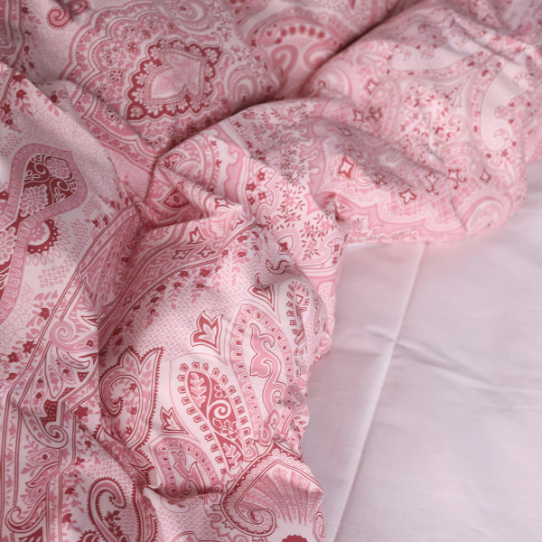 Фото - Комплект постельного белья MirSon 175х210 см 17-0770 Powder Paisley Бязь (2200011132037)