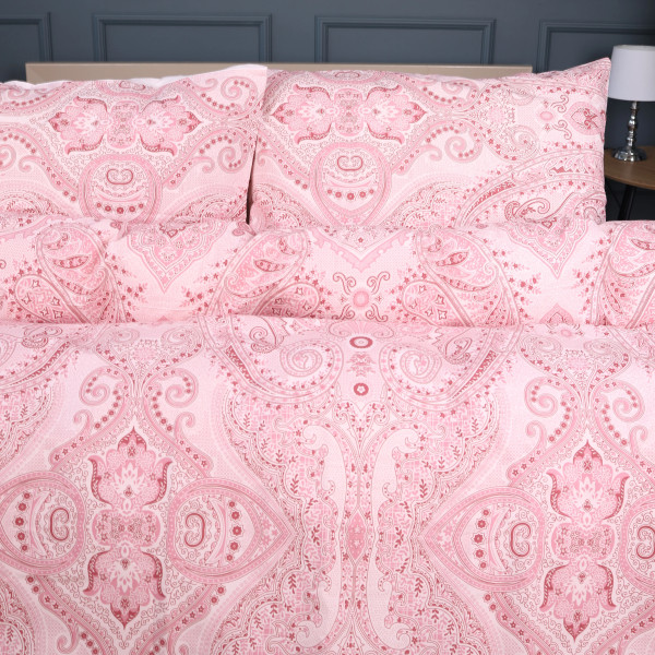 Фото - Комплект постільної білизни MirSon 175х210 см 17-0770 Powder Paisley Ranforce Elite (2200011132303)