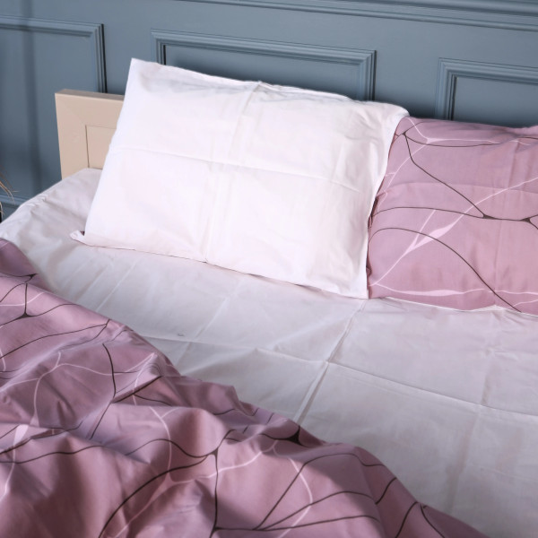 Фото - Комплект постельного белья MirSon Бязь 17-0810 Accents pink 175х210 см (2200011493954)