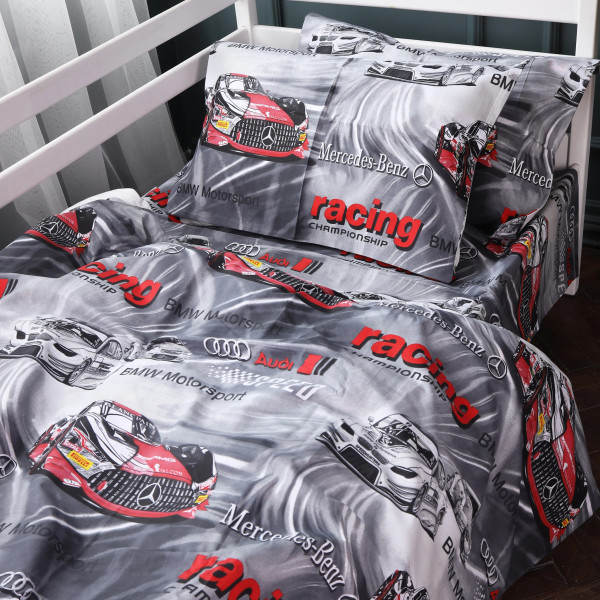 Фото - Комплект постельного белья MirSon Бязь Kids Time 17-0855 Motospin 175х210 см (2200011705842)