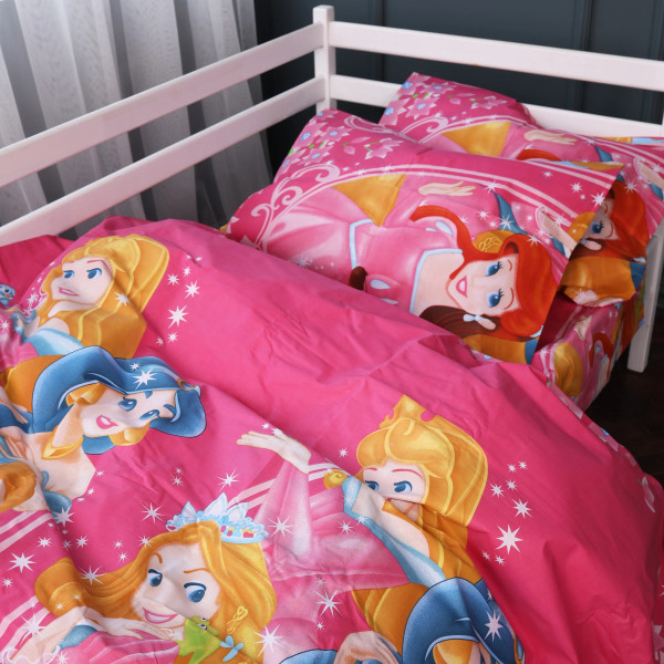 Фото - Комплект постільної білизни MirSon Бязь Kids Time 17-0861 Magic Princess 175х210 см (2200011860855)