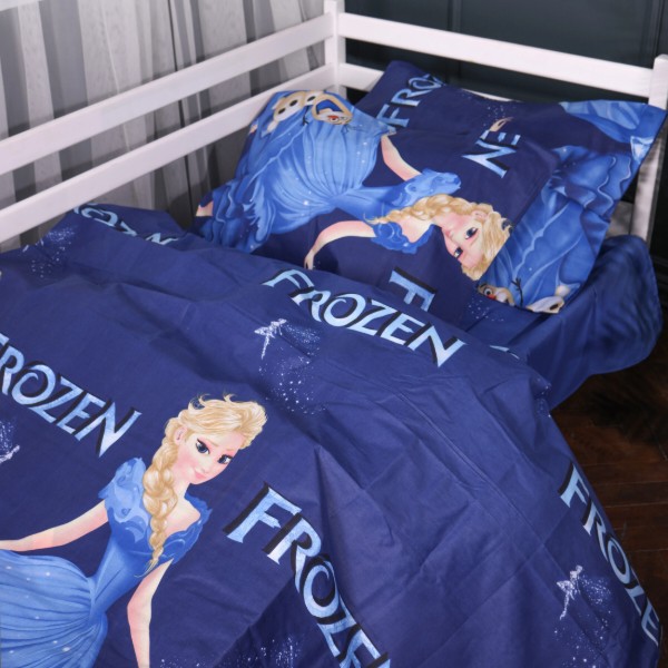 Фото - Комплект постельного белья MirSon 175х210 см Kids Time 17-0892 Frozen Magic Бязь (2200012390856)