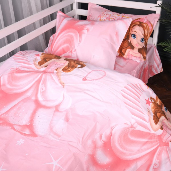 Фото - Комплект постільної білизни MirSon 175х210 см 17-0901 Princess Dream Бязь (2200012397367)